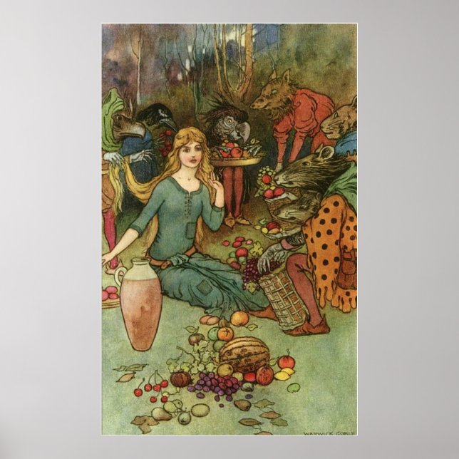 Goblin Market - Warwick Goble Poster (Vorne)
