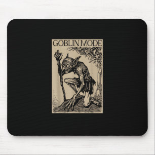 Goblin-Modus Goblincore Fairycore Mittelalter Grun Mousepad