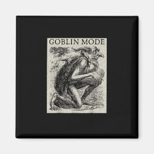 Goblin-Modus Goblincore Vintage-Ästhetik Lustig Au Magnet