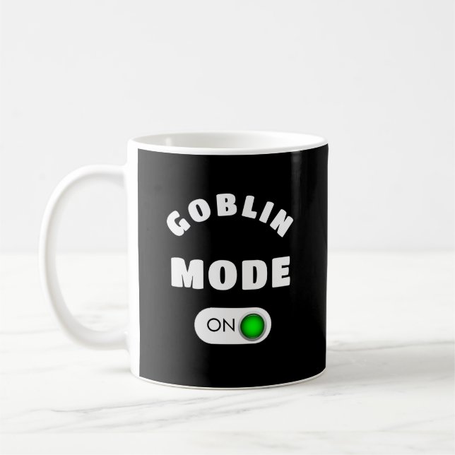 Goblin-Modus-Tasse Kaffeetasse (Links)