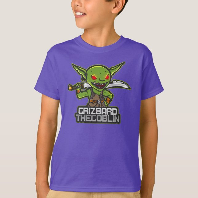 Goblin namens Grizbard T-Shirt (Vorderseite)