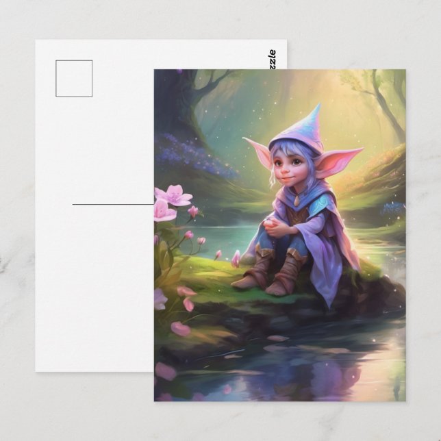 Goblin Postkarte (Vorne/Hinten)