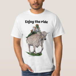 Goblin Rider Ox Racing Fantasy Art Shirt