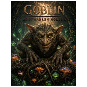 Goblin Rootwarren Hollow Dark Cinema Postkarte