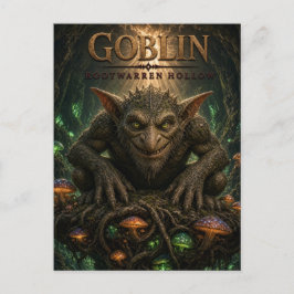 Goblin Rootwarren Hollow Dark Cinema Postkarte