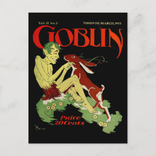 Goblin und Rabbit Postkarte
