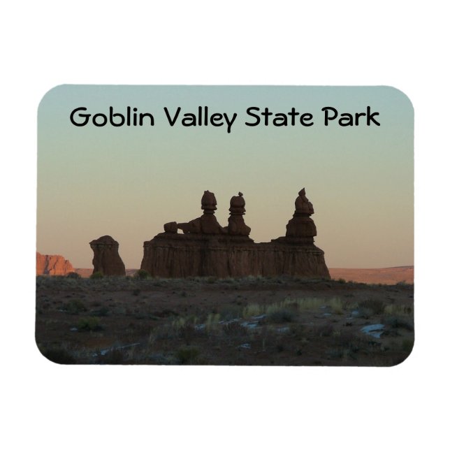 Goblin Valley Staat Park Magnet (Horizontal)