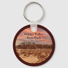 Goblin Valley Staat Park Utah Souvenir Geschenk Schlüsselanhänger