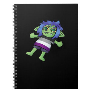 Goblincore Asexueller Stolz Goblin Klassiker Notizblock