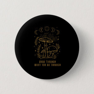 Goblincore-Ästhetik-Akademie-Cottagecore-Pilz Button