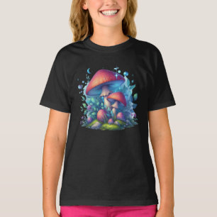 Goblincore-Ästhetik und dunkle Cocktails Mushroom T-Shirt