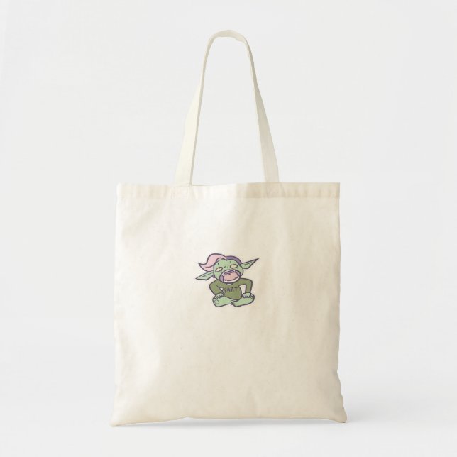 Goblincore Fart Goblin Klassiker Tragetasche (Vorne)