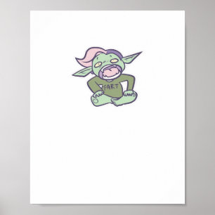 Goblincore-Furzgoblin-Klassiker Poster