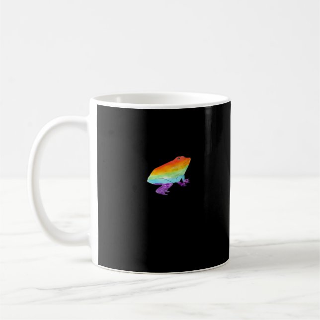 Goblincore Schwuler Frosch Klassischer Stil Kaffeetasse (Links)