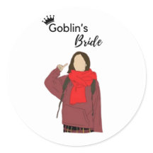 Goblins Bride-Sticker verzaubern