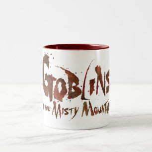 Goblins der Misty Mountains Zweifarbige Tasse
