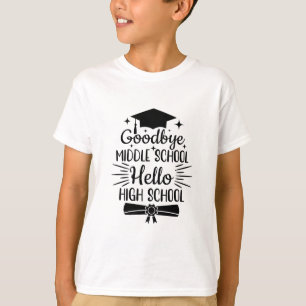 Gobye Middle School Hello High School T-Shirt