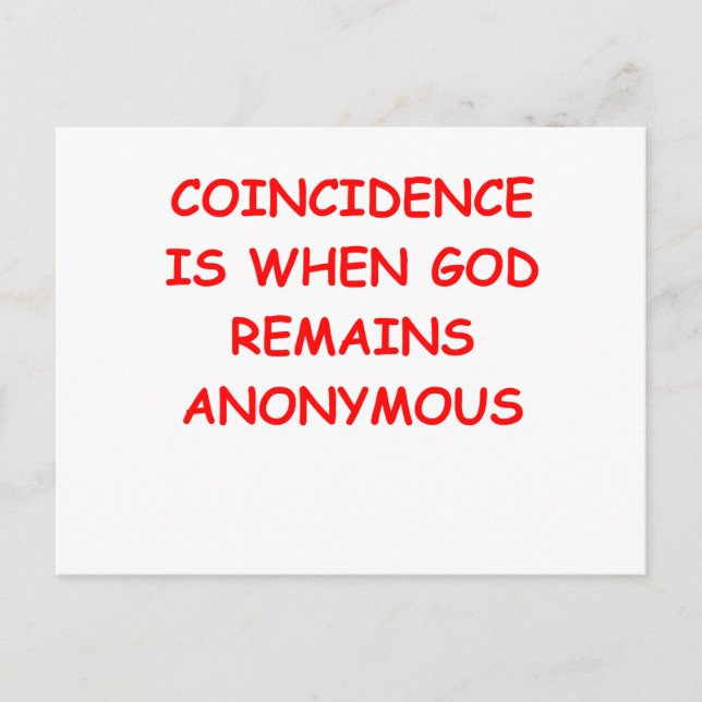 GOD4 POSTKARTE (Vorderseite)