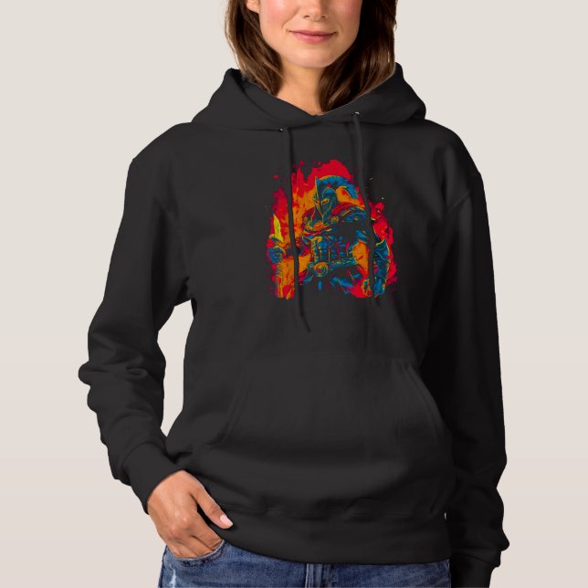 God Ares Greek Mythology Hoodie (Vorderseite)