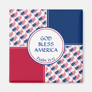 GOD BLESS AMERICA MAGNET