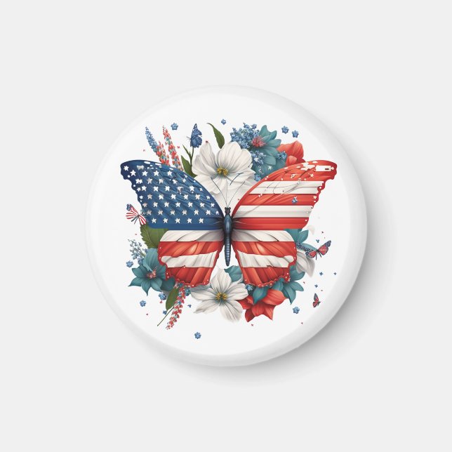 God Bless America Magnet (Vorne)