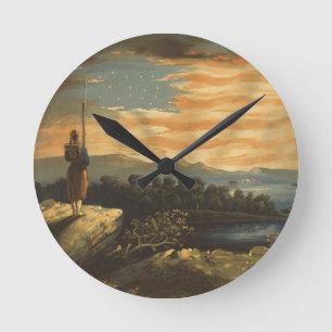 GOD BLESS AMERICA RUNDE WANDUHR