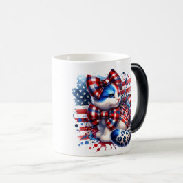 God Bless America Verwandlungstasse