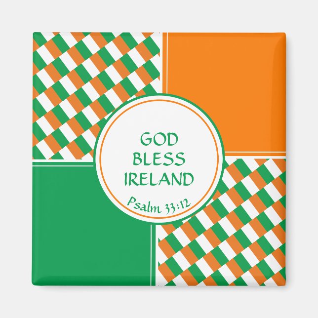 GOD BLESS IRELAND MAGNET (Vorne)