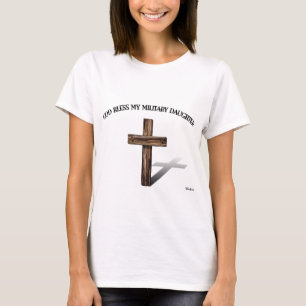 GOD BLESS MEIN MILITÄRISCHE DAUGHTER mit robustem T-Shirt