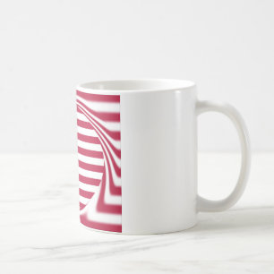 God Bless Our Zuhause: USA Flag Swirl Art Tasse