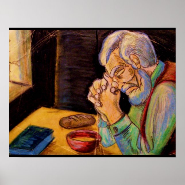 GOD BLESS UNSER FAMILIENposter Poster (Vorne)