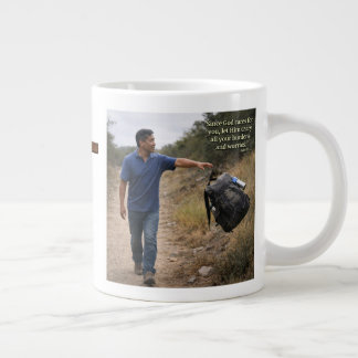 God cares for you Jumbo-Tasse
