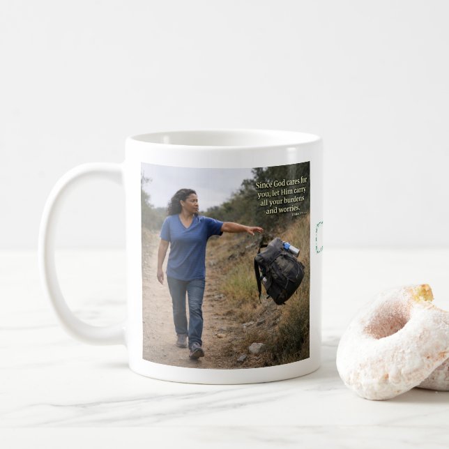 God cares for you kaffeetasse (Mit Donut)