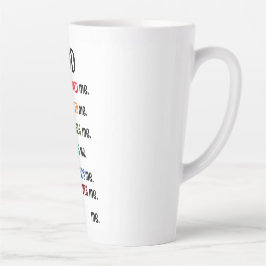 "GOD DESIGNED ME" Kollektion Latte Tasse