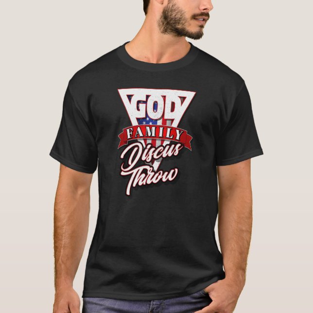 God Family and Discus Throw T-Shirt (Vorderseite)