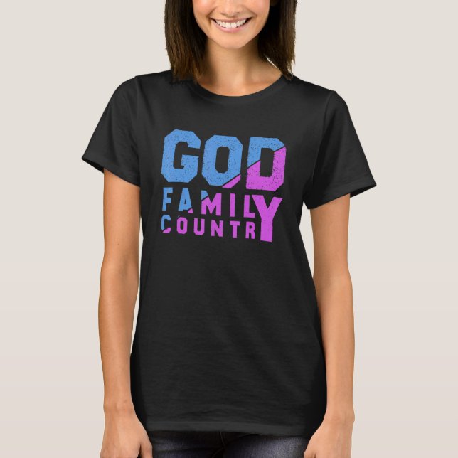 GOD FAMILY COUNTRY 1 T-Shirt (Vorderseite)