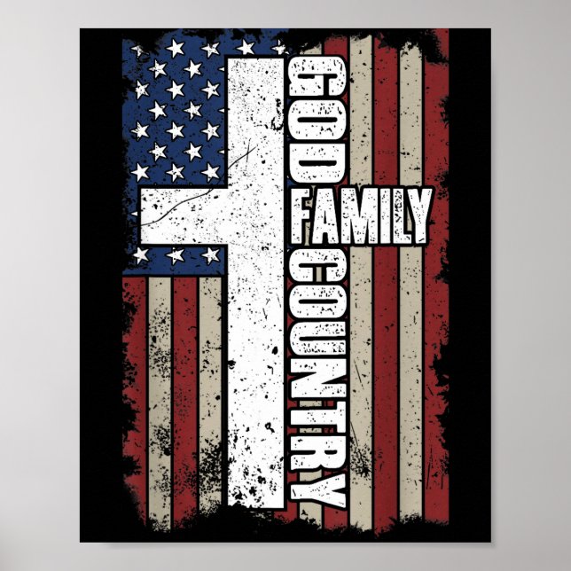 God Family Country  Poster (Vorne)