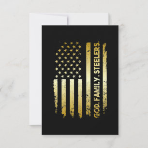 God Family Steelers Karte