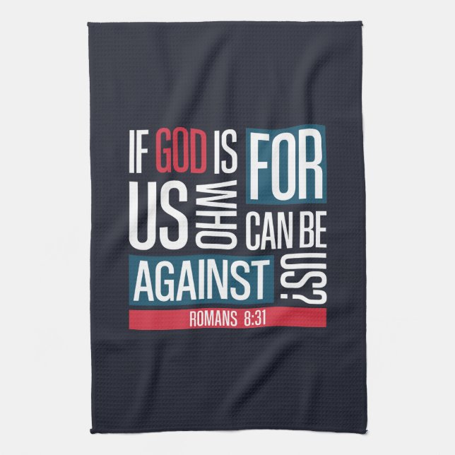 God for us geschirrtuch (Vertikal)