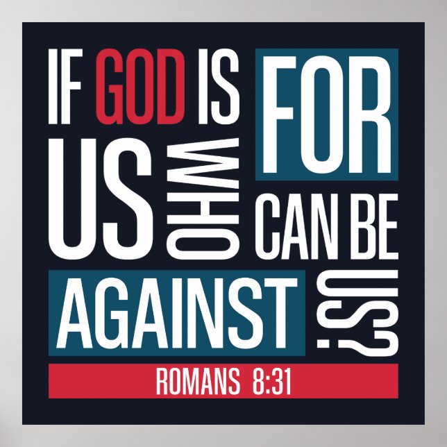 God for us poster (Vorne)