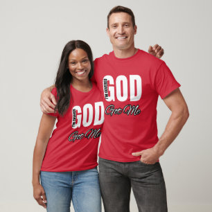 GOD GOT MICH (Wt lt) T-Shirt
