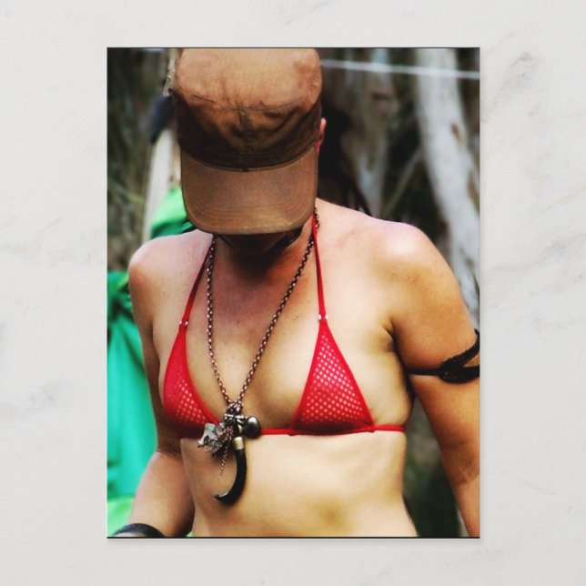 GOD (Grrls of Doof) Serie Postkarte (Vorderseite)