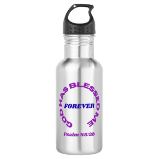 God Has Blessed Me Forever Stainless Steel Water  Edelstahlflasche