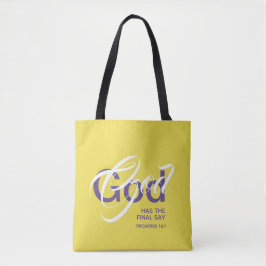 GOD HAT ENDLICH SAY Monogram Scripting Yellow