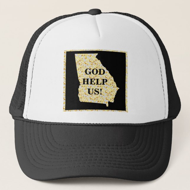 GOD HELP US GEORGIA TRUCKERKAPPE (Vorderseite)