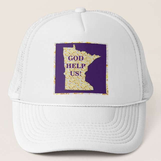 GOD HELP US MINNESOTA TRUCKERKAPPE (Vorderseite)