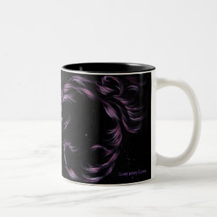 God is a Woman in Love detail Zweifarbige Tasse