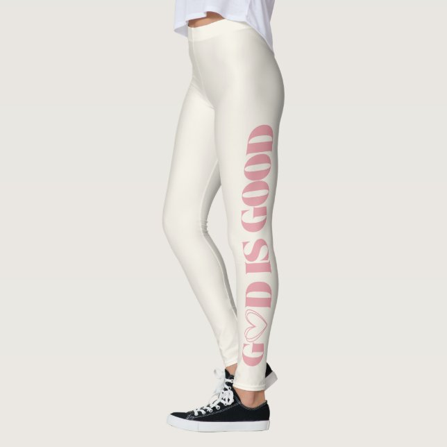 "'God Is Good' Glaube-basiertes Kirchen-Event Warm Leggings (Links)