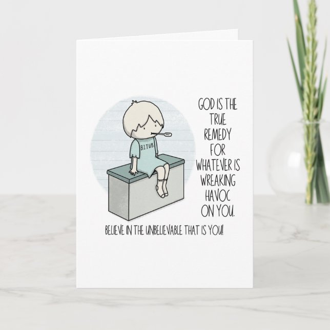 God is the Remedy Karte (Vorderseite)