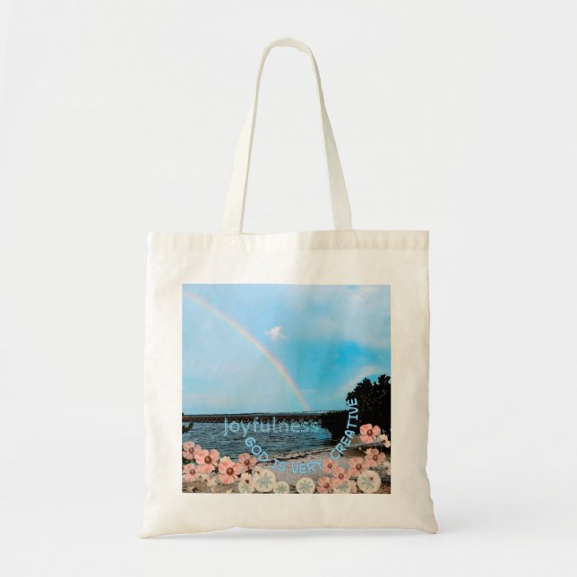 " God is Very Creative " Tote Bag Tragetasche (Vorne)